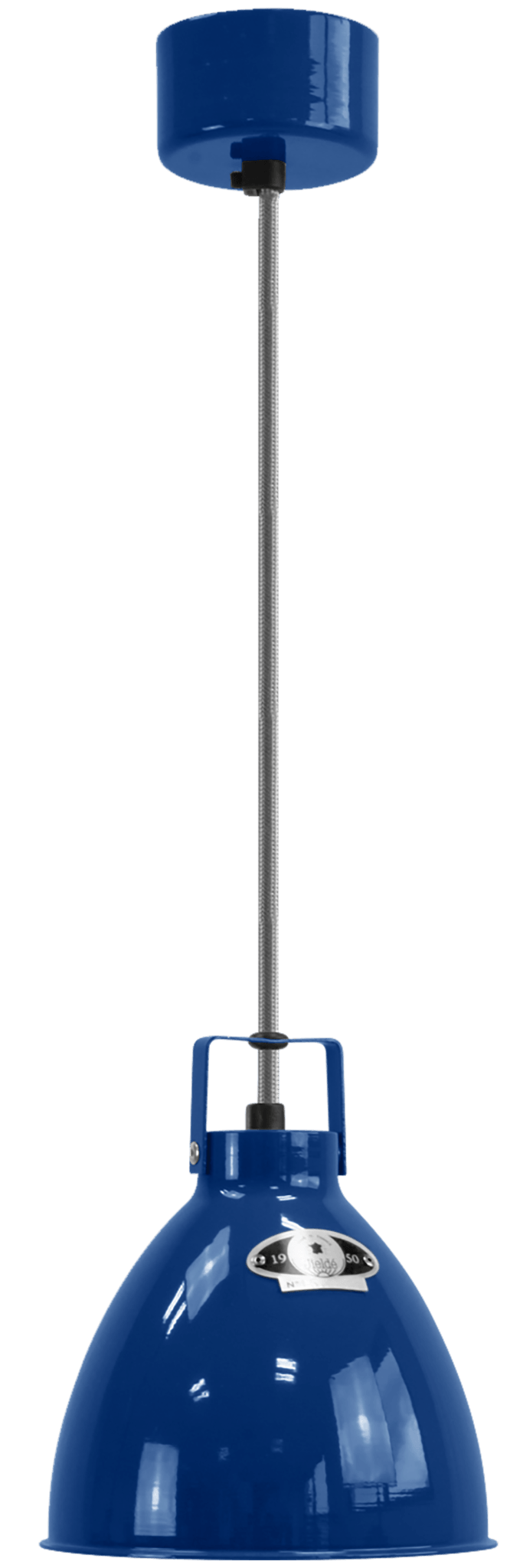 Augustin Pendant - A160 - Glossy Finish - Jielde - Pendants - Silver Grey - RAL9006 - Gold - HORNE