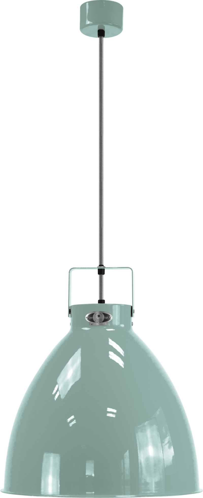 Augustin Pendant - A360 - Glossy Finish - Jielde - Pendants - Pink - RAL4003 - Gold - HORNE