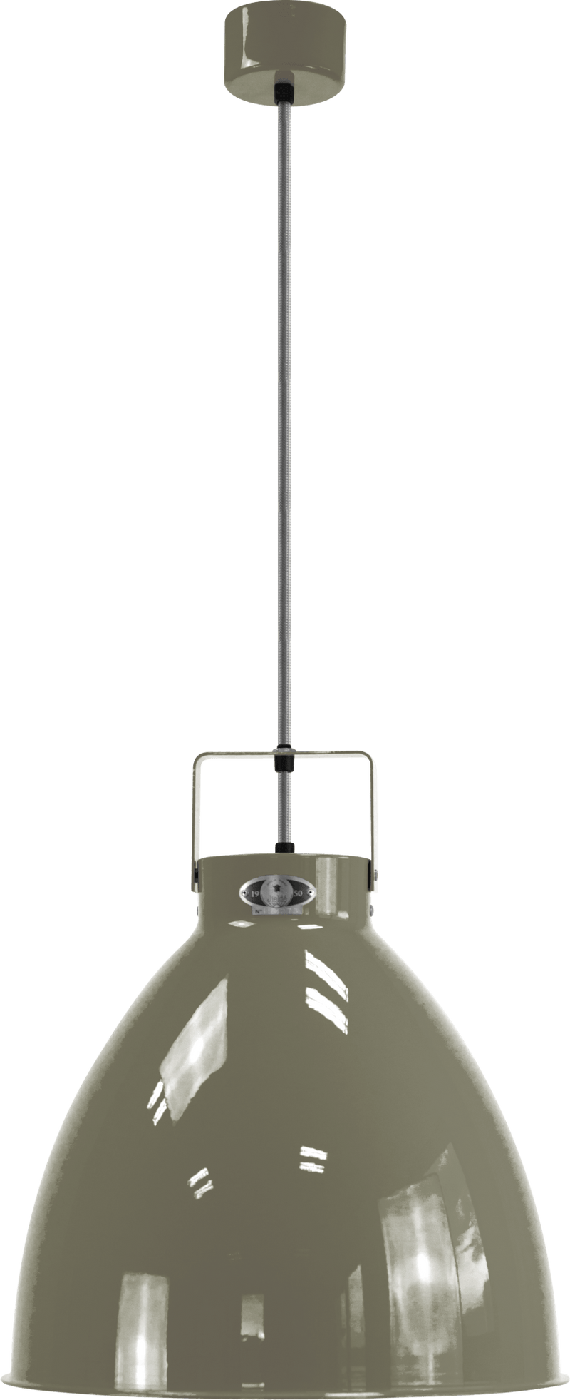 Augustin Pendant - A360 - Glossy Finish - Jielde - Pendants - Pink - RAL4003 - Gold - HORNE