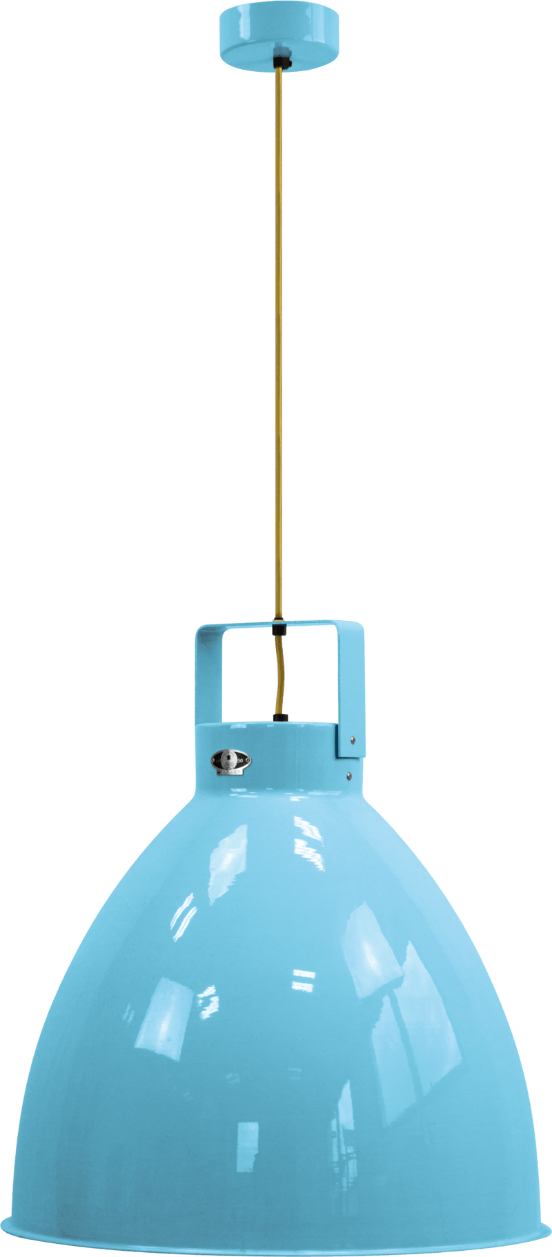 Augustin Pendant - A540 - Glossy FInish - Jielde - Pendants - Burgundy - RAL3005 - Gold - HORNE