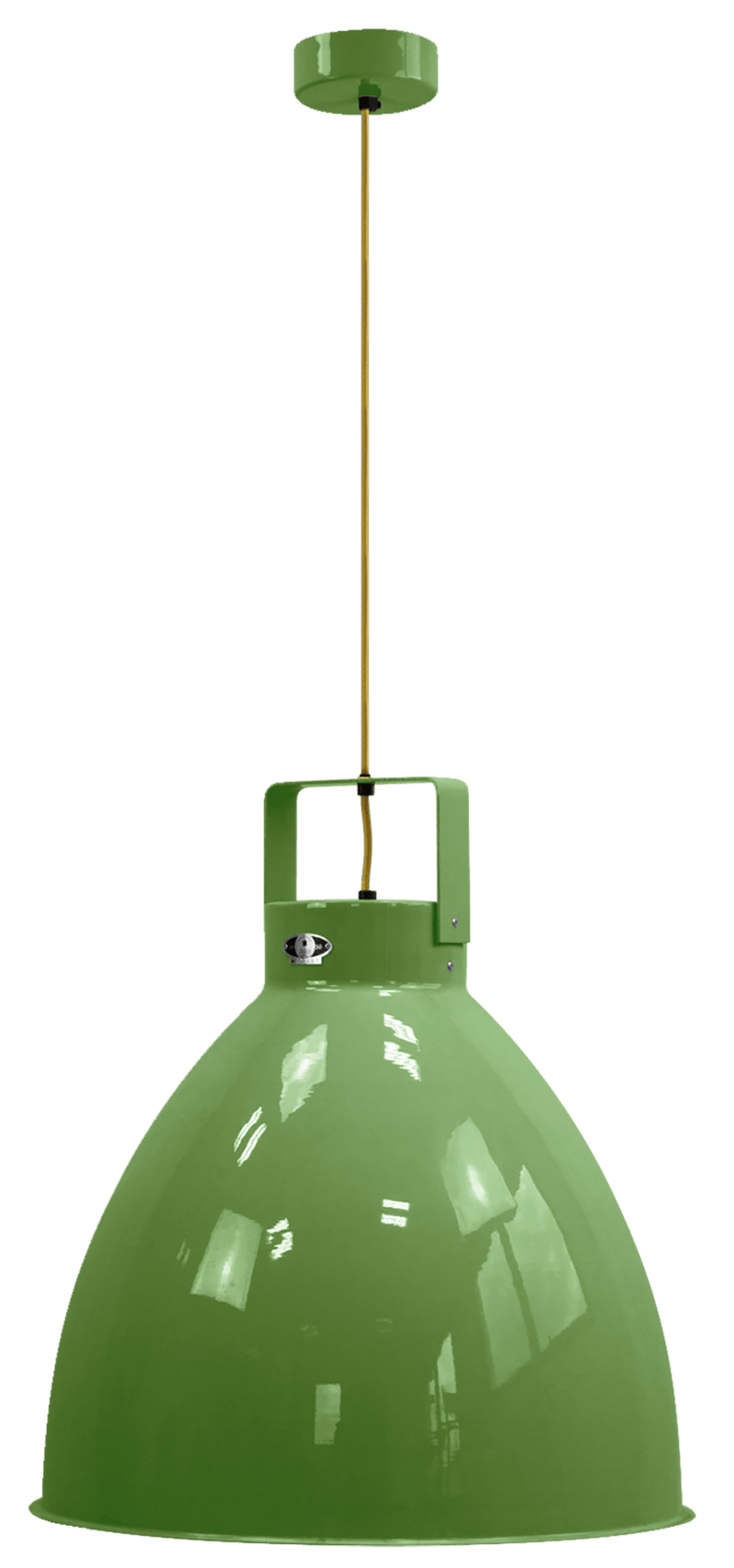 Augustin Pendant - A540 - Glossy FInish - Jielde - Pendants - Burgundy - RAL3005 - Gold - HORNE