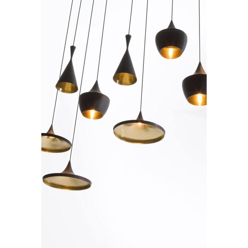 Beat Light Fat Pendant - Black