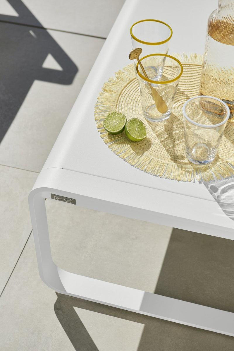Bellevie Large Low Table - Fermob - Outdoor Furniture - Acapulco Blue - HORNE