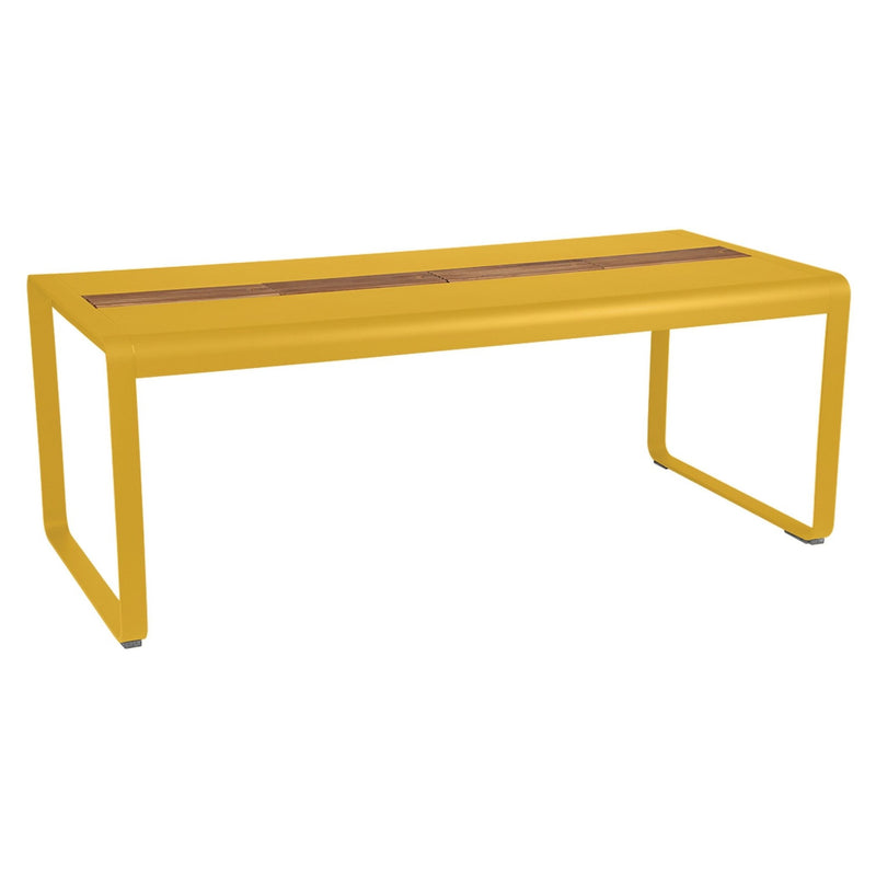 Bellevie Table with Storage - Fermob - Outdoor Furniture - Acapulco Blue - HORNE