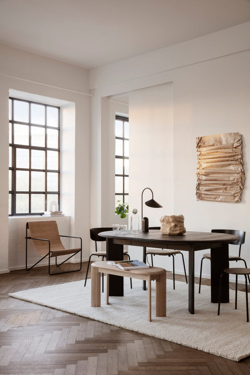 Bevel Bench - Ferm Living - Stools + Benches + Ottomans - White Oiled Oak - HORNE