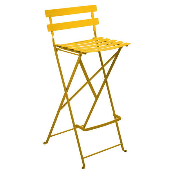 Bistro Bar Stool - Set of 2 - Fermob - Outdoor Furniture - Honey Textured - HORNE