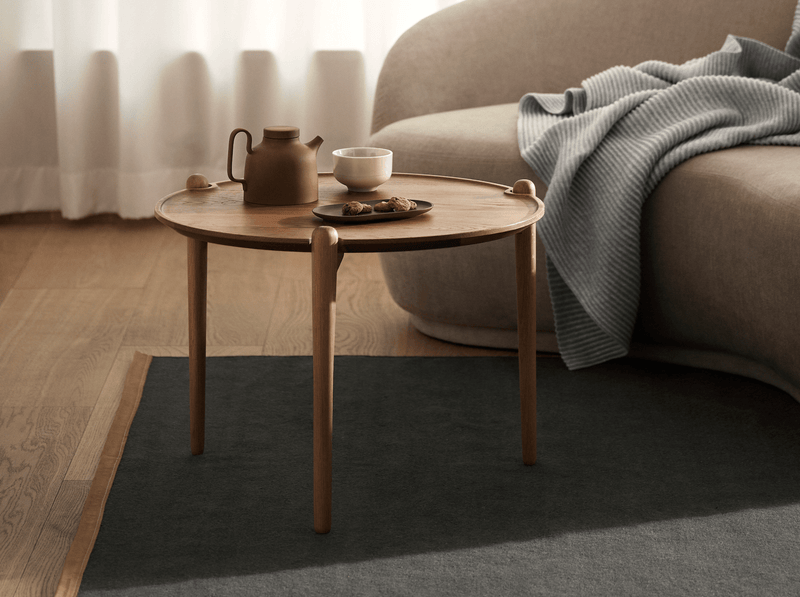 Björk Wool & Cotton Rugs - Design House Stockholm - Rugs - Small - Dark Grey - HORNE