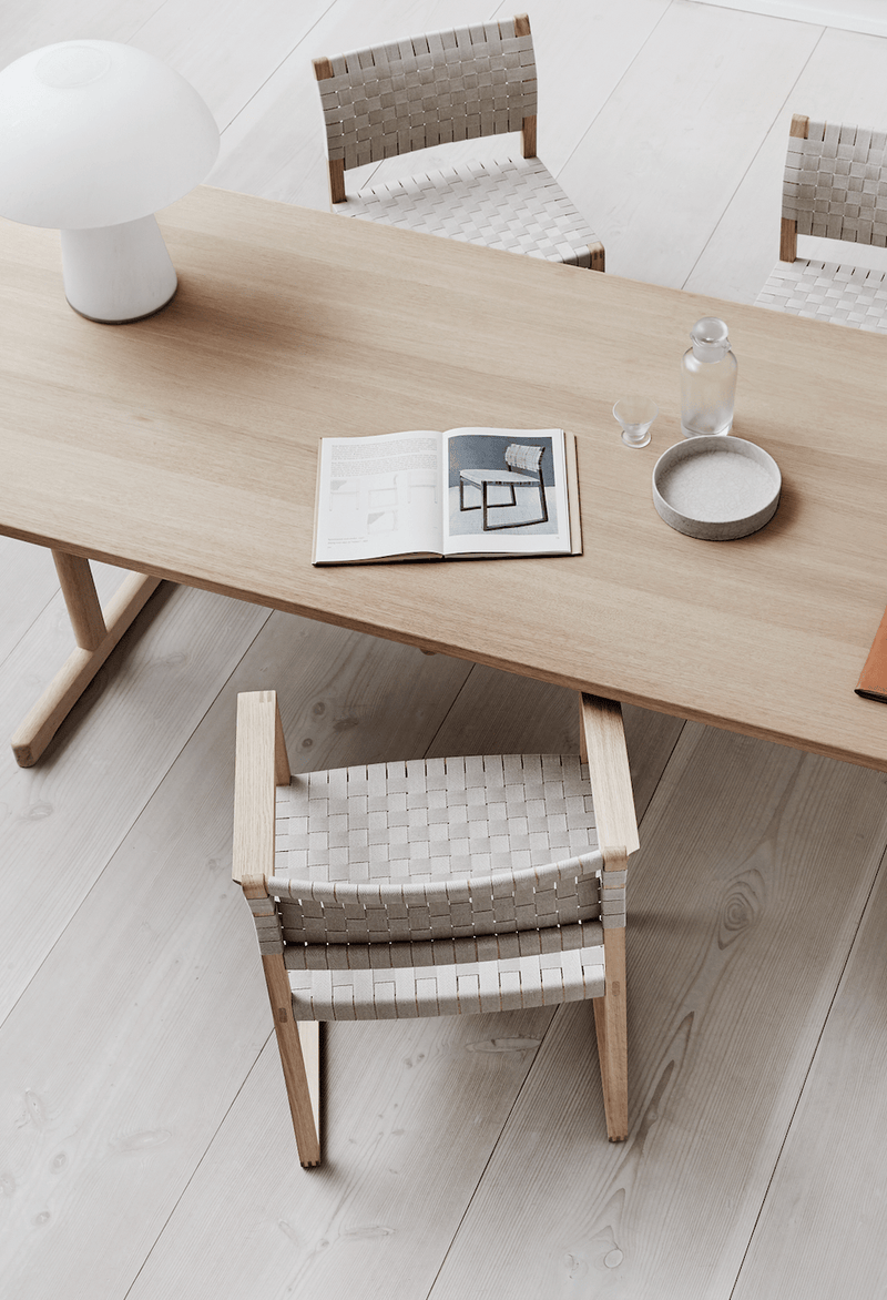 BM61 Chair - Linen Webbing - Fredericia - Chairs - HORNE