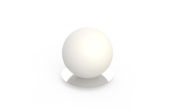Bola Sphere Table Lamp - Pablo Designs - Table + Task - 8" Dia. - Chrome - HORNE