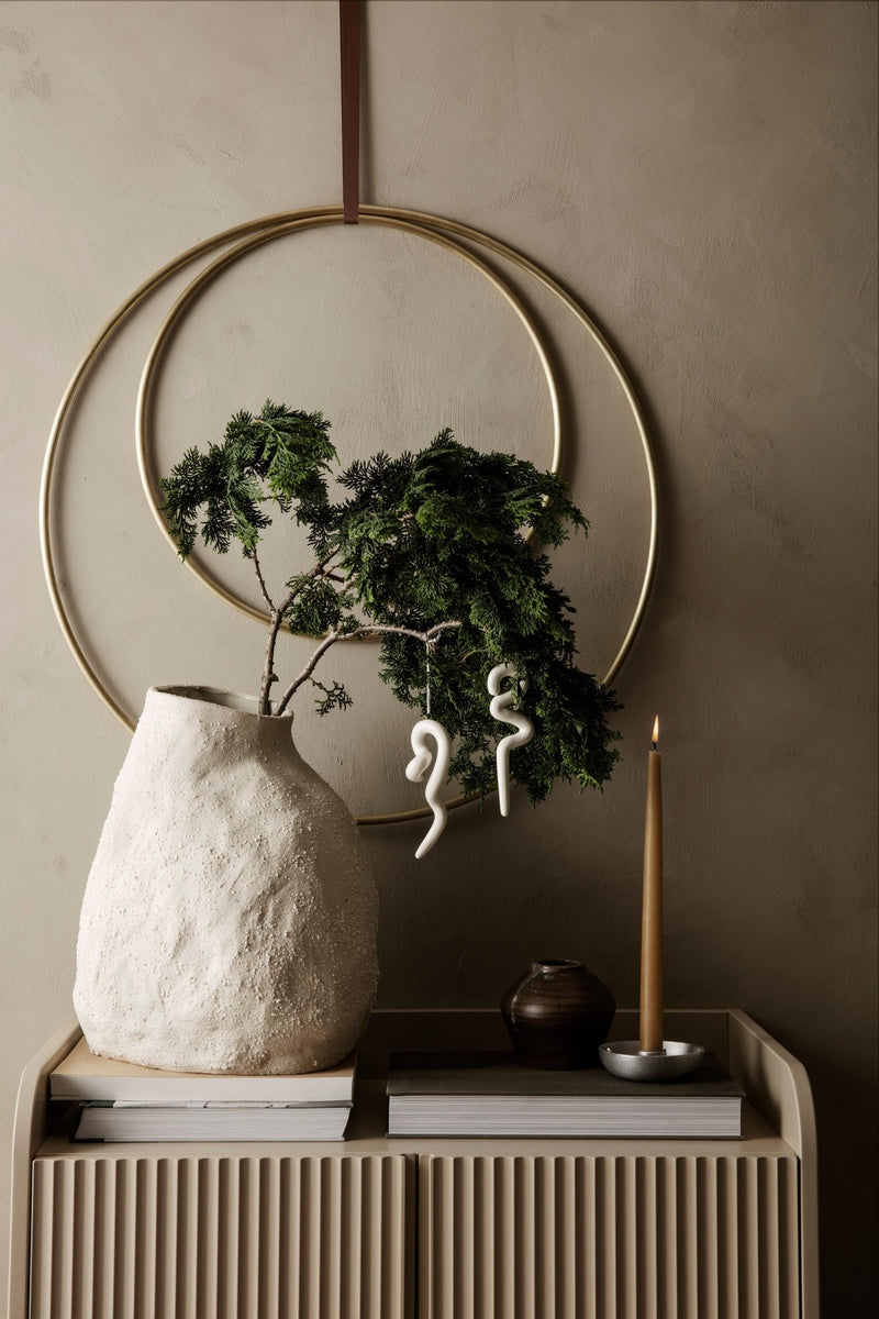 Bowl Candle Holder - Single - Ferm Living - Candle Holders - Brass - HORNE