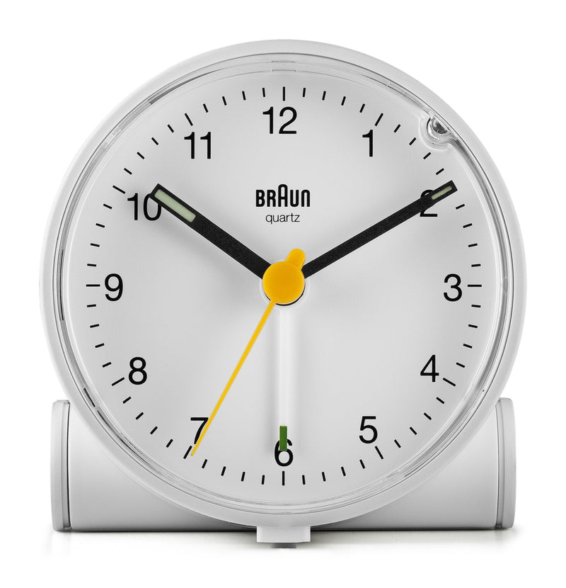 Braun Classic Alarm Clock - BC01 - Braun - Clocks - Black Case & Black Dial - HORNE