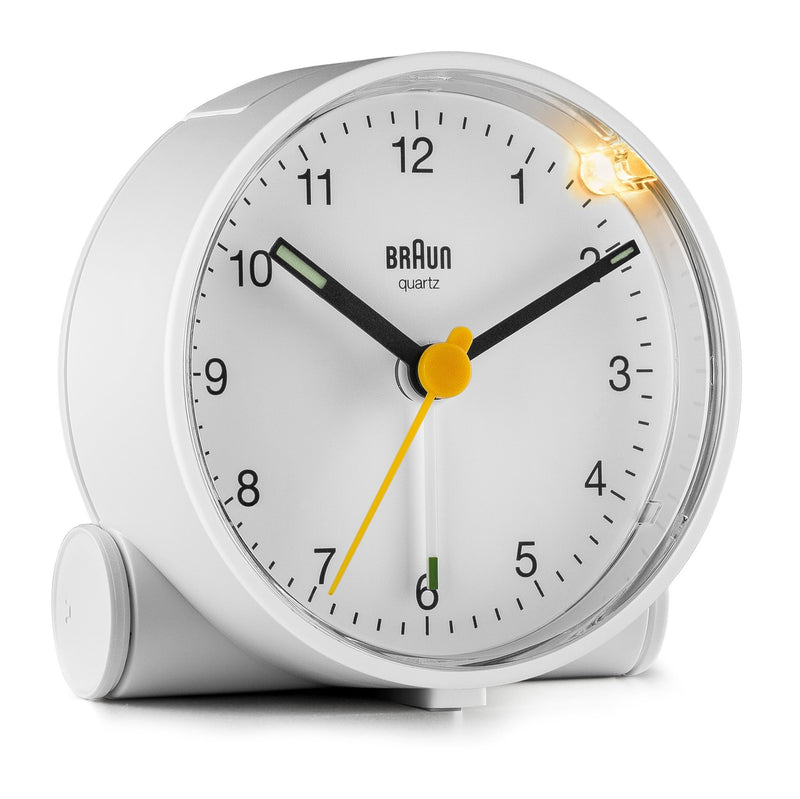 Braun Classic Alarm Clock - BC01 - Braun - Clocks - Black Case & Black Dial - HORNE