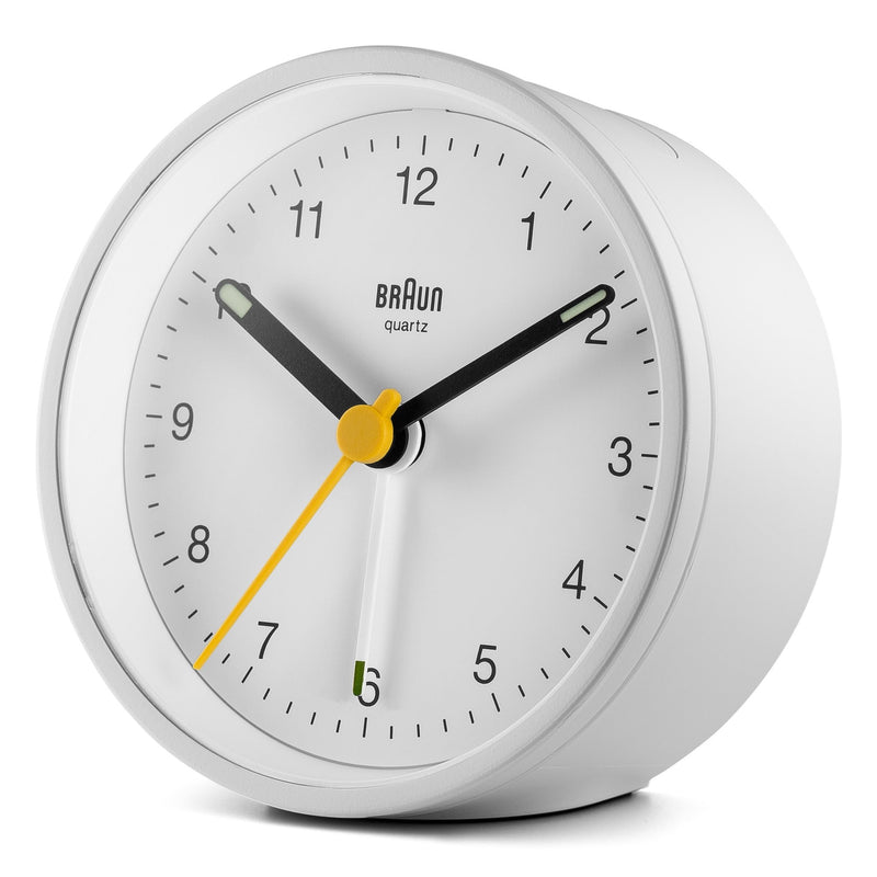 Braun Classic Alarm Clock - BC12 - Braun - Clocks - Black Case & Black Dial - HORNE