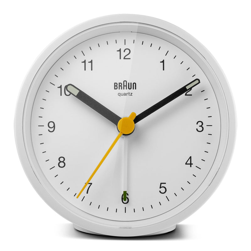 Braun Classic Alarm Clock - BC12 - Braun - Clocks - Black Case & Black Dial - HORNE