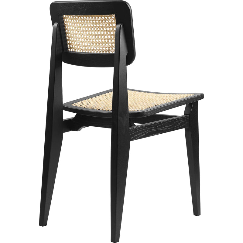 C - Chair Dining Chair - All French Cane - Gubi - Chairs - American Oiled Walnut - HORNE