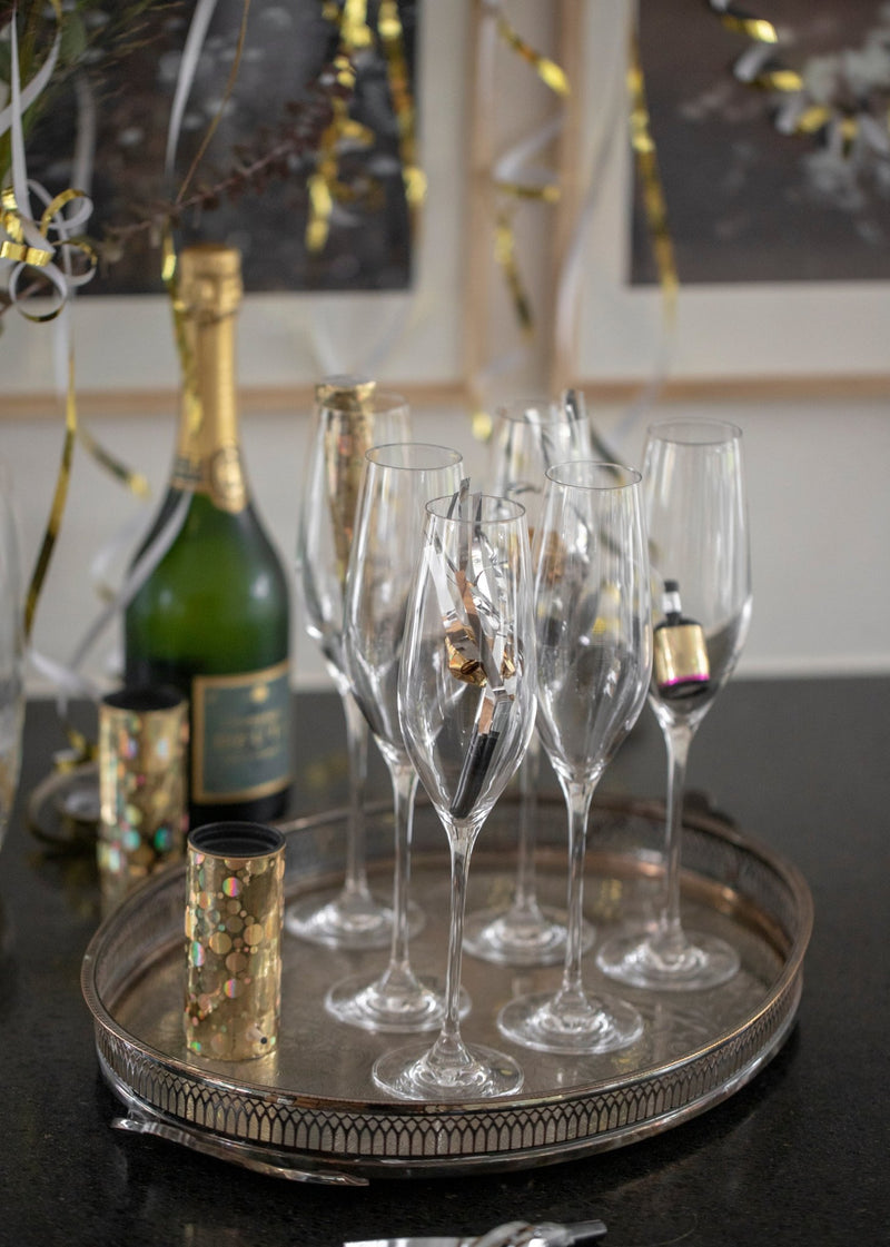 Cabernet Champagne Glass - Set of 6 - Holmegaard - Wine + Champagne Glasses - HORNE