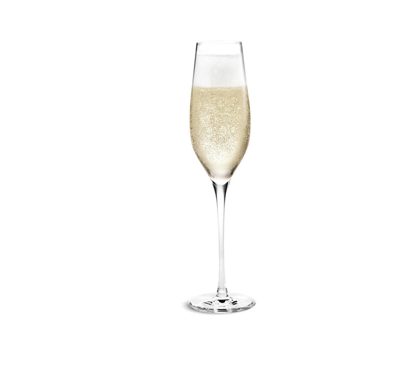 Cabernet Champagne Glass - Set of 6 - Holmegaard - Wine + Champagne Glasses - HORNE