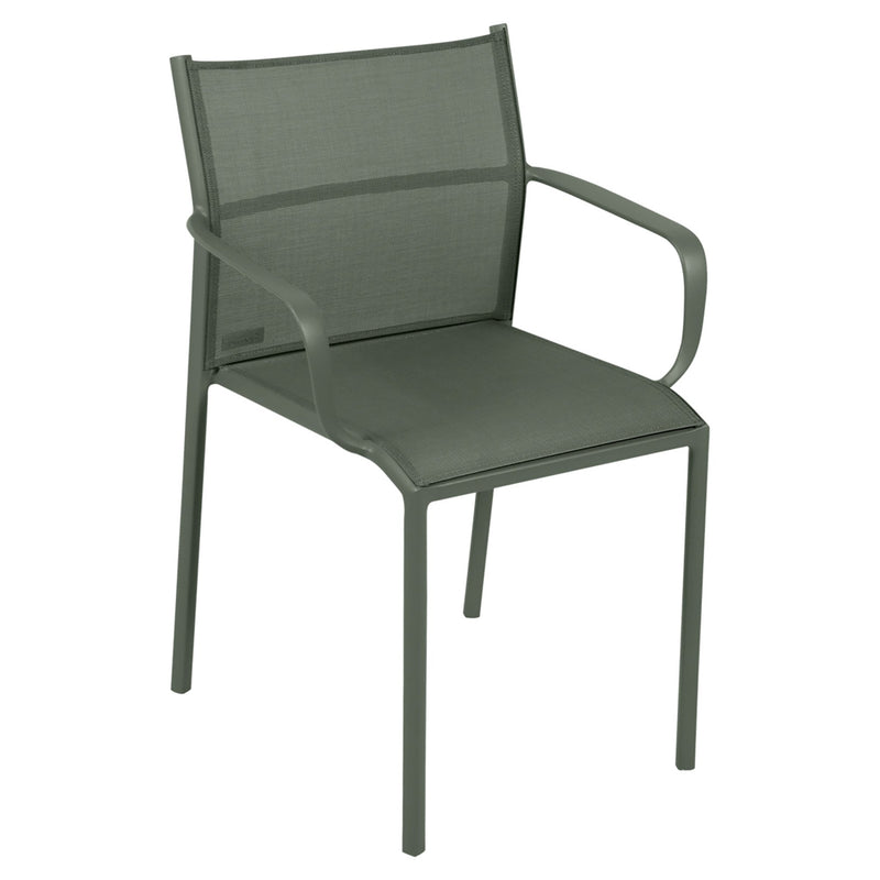 Cadiz Armchair - Stereo Fabric - Set of 2 - Fermob - Outdoor Furniture - Acapulco Blue - HORNE
