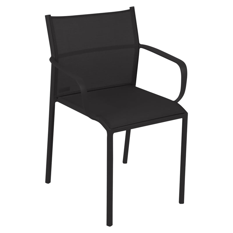 Cadiz Armchair - Stereo Fabric - Set of 2 - Fermob - Outdoor Furniture - Acapulco Blue - HORNE