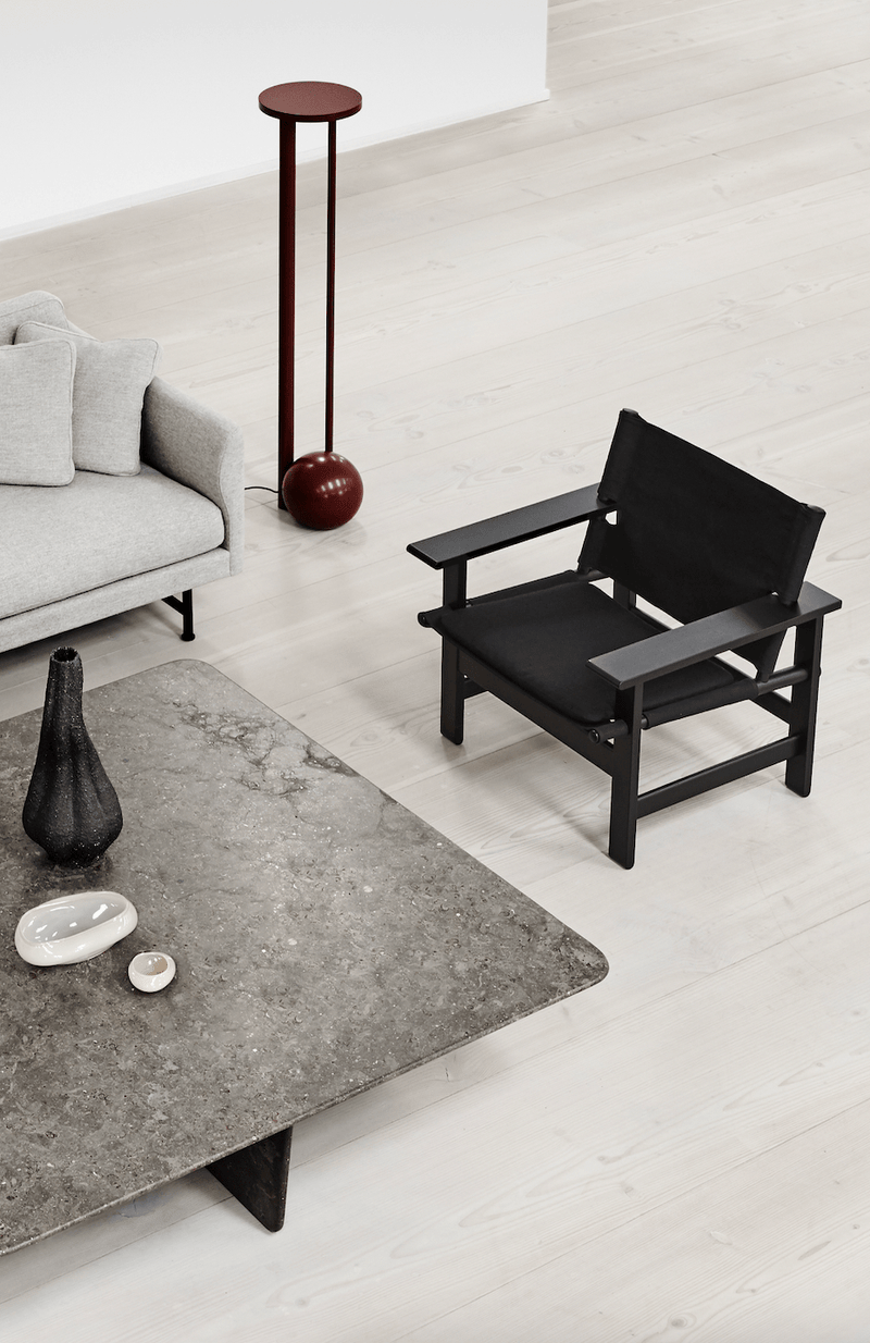 Canvas Chair - Fredericia - Chairs - Natural Canvas/Oak Light Oil - HORNE