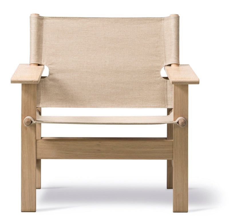 Canvas Chair - Fredericia - Chairs - Natural Canvas/Oak Light Oil - HORNE