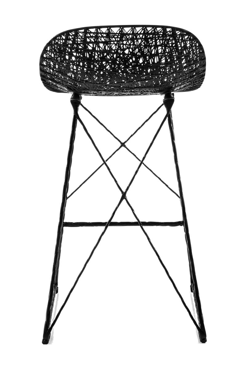 Carbon Bar Stool - Moooi - Stools + Benches + Ottomans - High - HORNE