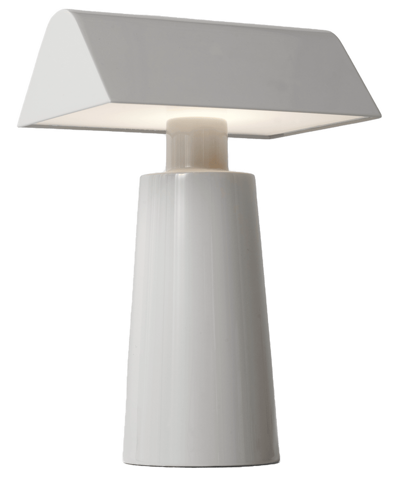 Caret MF1 Portable Lamp - &Tradition - Table + Task - Silk Grey - HORNE