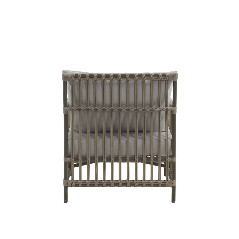 Caroline Lounge Chair - Exterior - Sika Design - Outdoor Furniture - Dove White - Tempotest White Canvas - HORNE