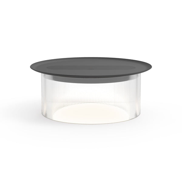 Carousel Table Lamp - Pablo Designs - Table + Task - 4.3" x 12" - Clear - Black - HORNE