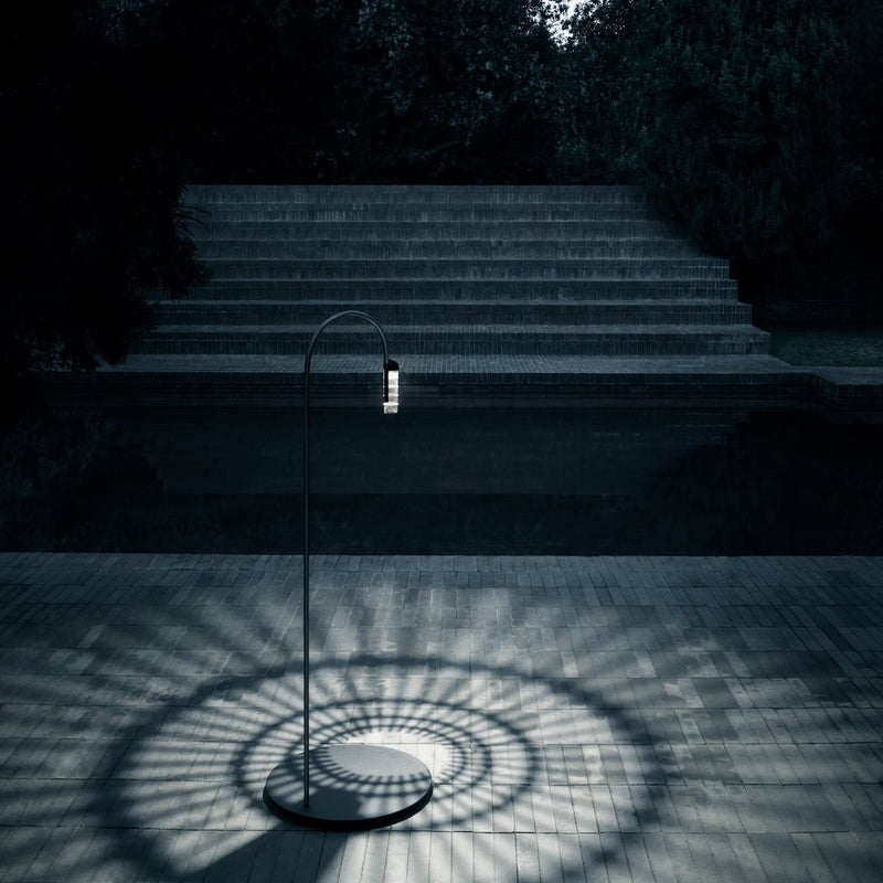 Caule Bollard 3 - Nest Shade Floor Lamp - Flos - Floor Lamps - White - 2700K - No Caule Box - HORNE