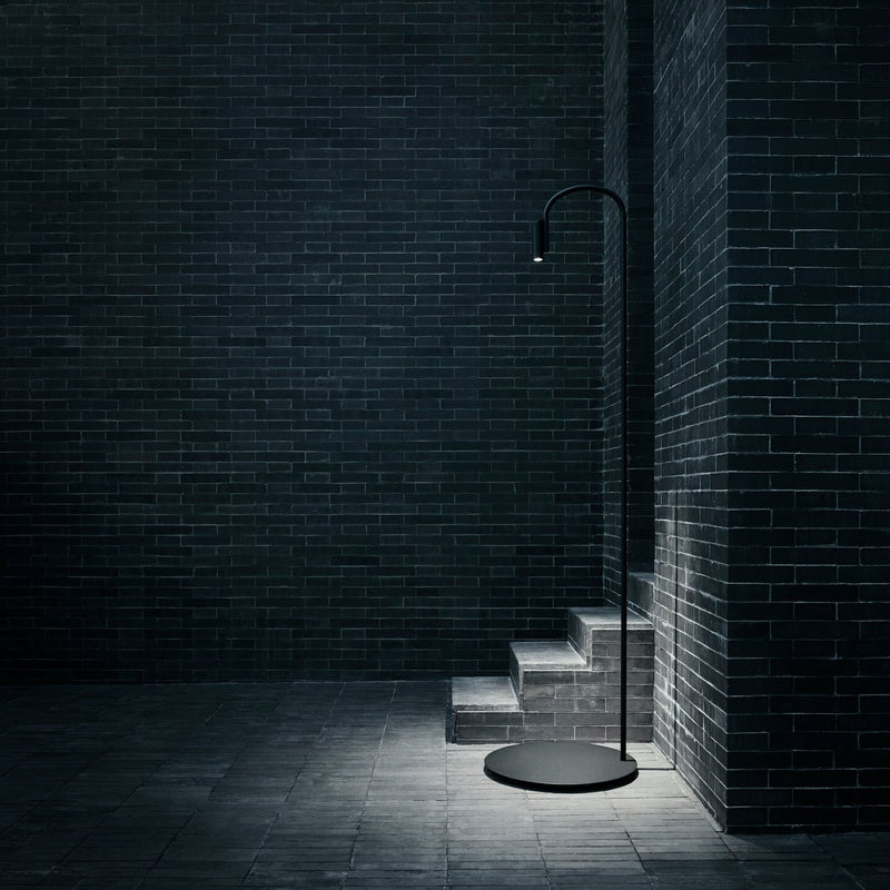 Caule Floor 1 - Solid Shade Floor Lamp - Flos - Floor Lamps - White - 2700K - HORNE