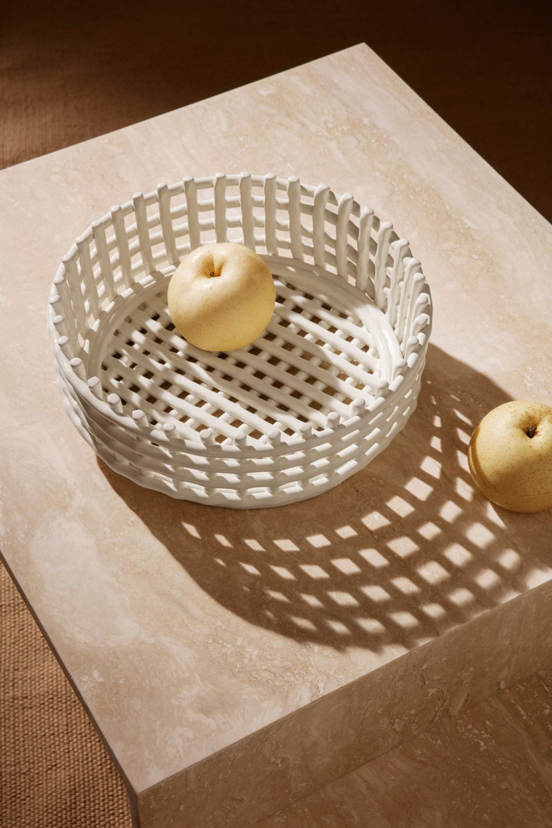 Ceramic Centrepiece - Ferm Living - Serveware - Blue - HORNE