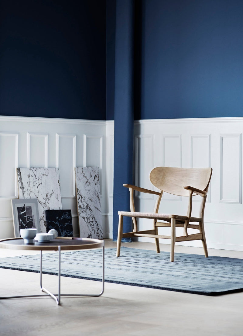 CH22 Lounge Chair - Natural Paper Cord - Carl Hansen & Son - Chairs - Oiled Oak - HORNE
