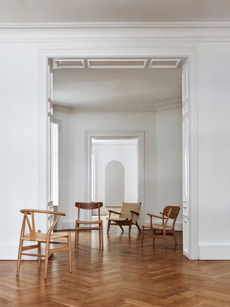 CH23 Dining Chair - Natural Paper Cord - Carl Hansen & Son - Chairs - Soaped Oak - HORNE