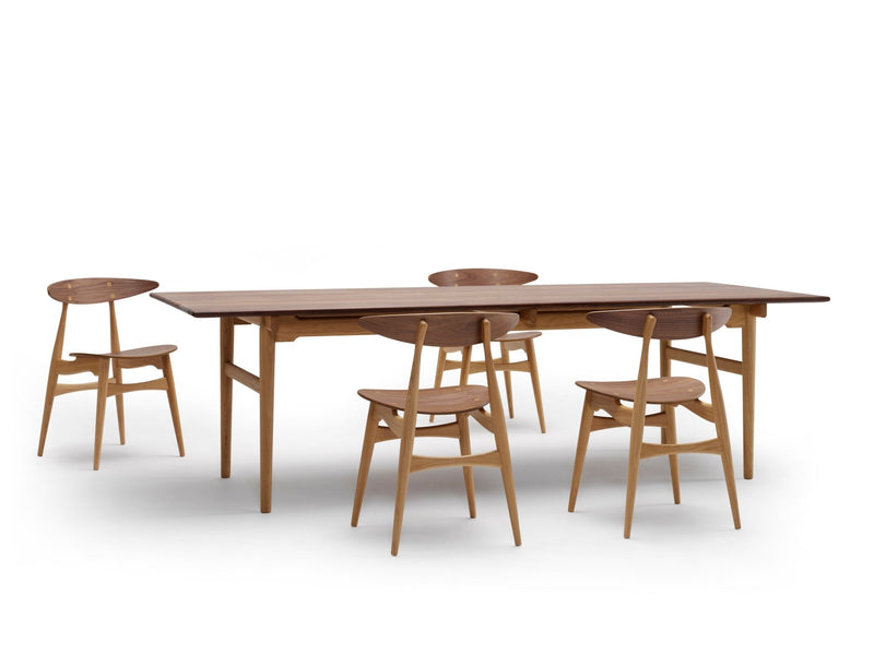 CH33T Dining Chair - Carl Hansen & Son - Chairs - Oiled Oak/Walnut - HORNE