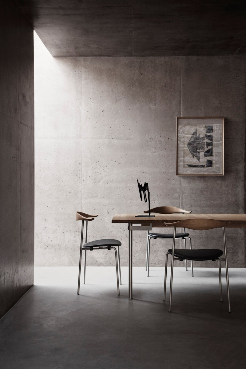 CH88P Dining Chair - Carl Hansen & Son - Chairs - Oiled Oak/Loke 7240/Black - HORNE