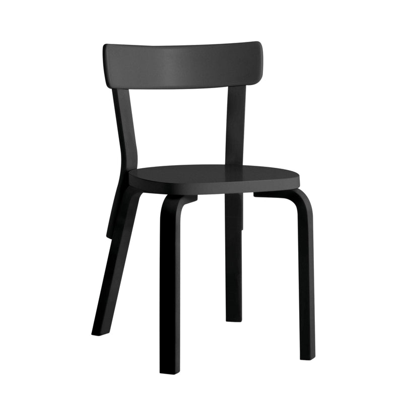 Chair 69 by Alvar Aalto - Artek - Chairs - Birch Veneer Seat - HORNE
