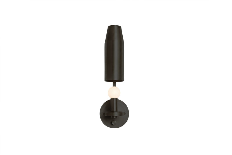 Chamber Sconce - Workstead - Wall Sconces - Hardwired - Hewn Brass - HORNE