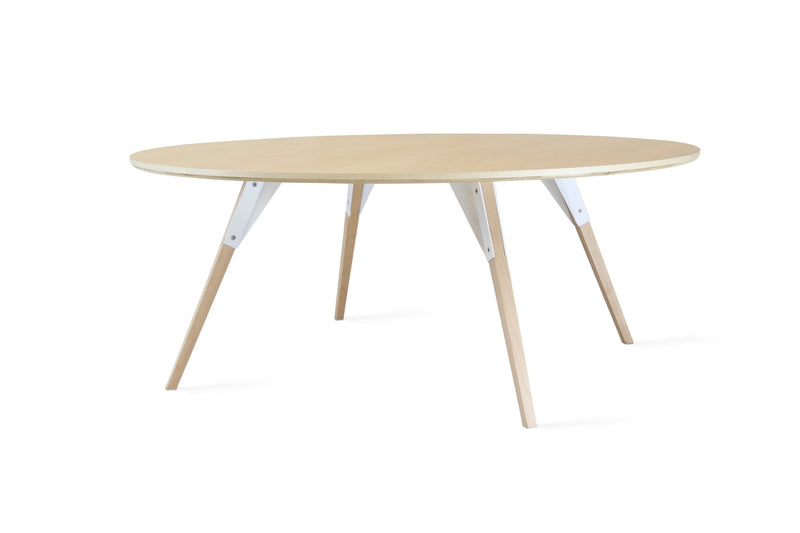 Clarke Large Circle Coffee Table - Maple - Tronk - Tables + Desks - Black - HORNE