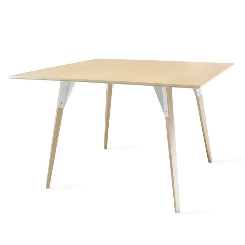 Clarke Large Square Dining Table - Maple - Tronk - Tables + Desks - Black - HORNE
