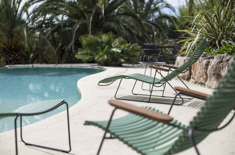 CLICK Outdoor Lounge Chair - HOUE - Outdoor Furniture - Pine Green - HORNE