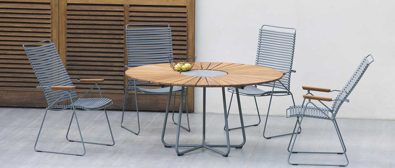 CLICK Outdoor Position Chair - HOUE - Outdoor Furniture - Pine Green - HORNE