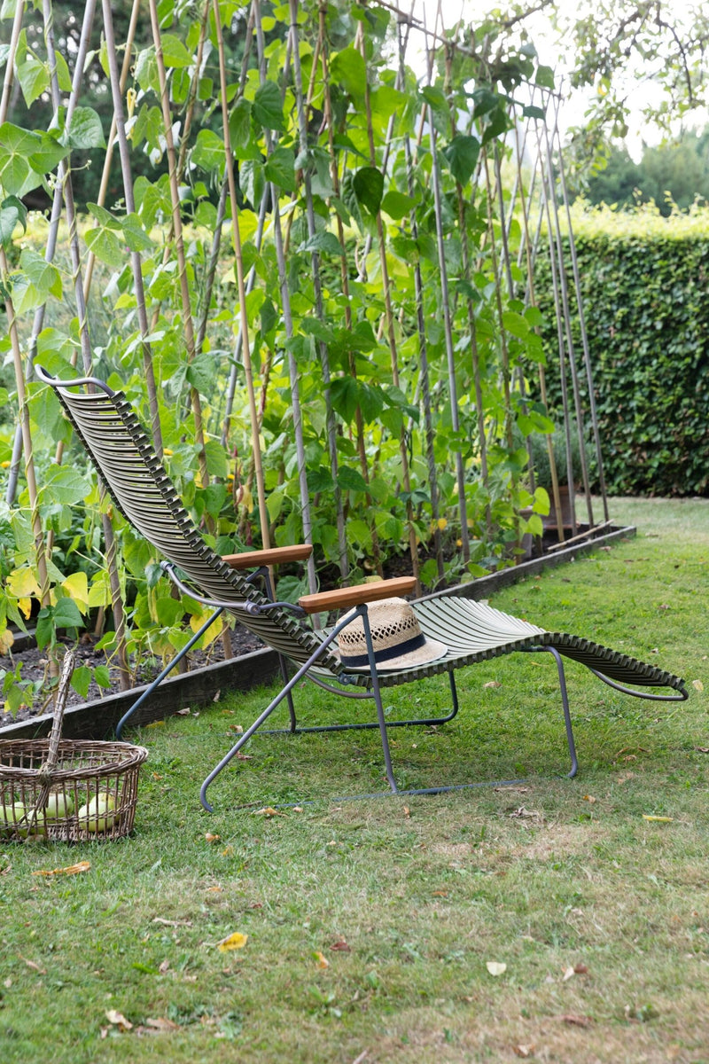 CLICK Sunlounger - HOUE - Outdoor Furniture - Pine Green - HORNE