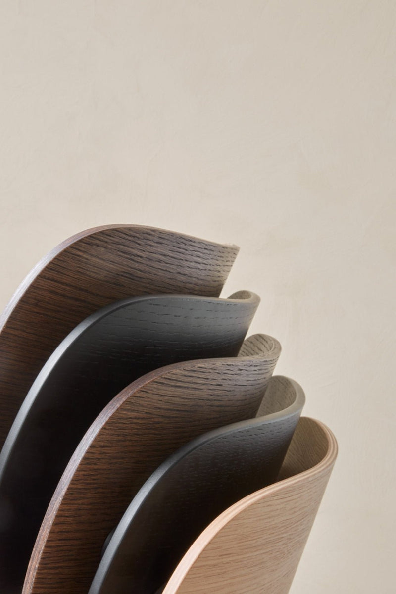 Co Chair - w/ Armrest - Audo Copenhagen - Chairs - Black / Dark Oak - HORNE