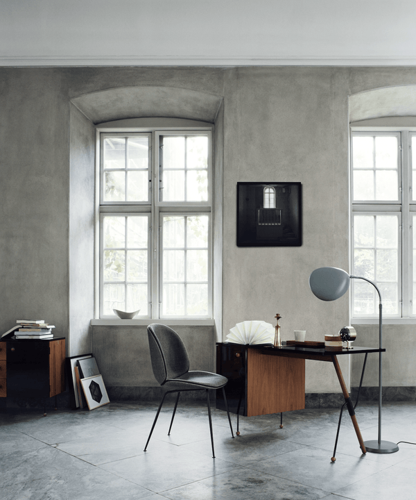 Cobra Floor Lamp - Gubi - Floor Lamps - Semi Matte Dusty Blue - HORNE