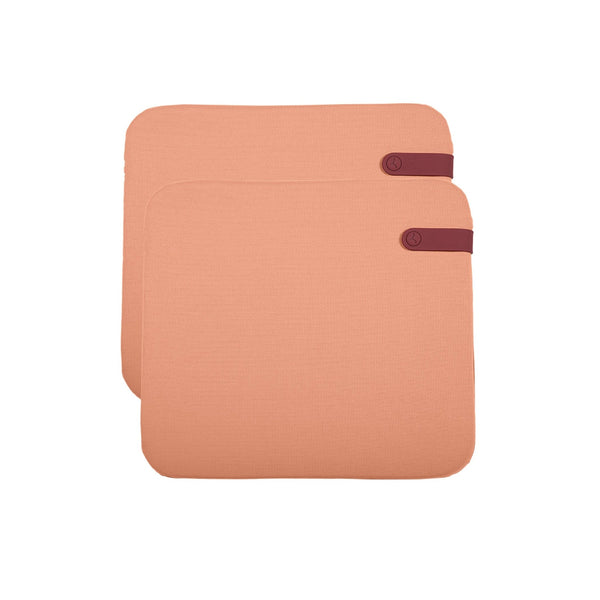 Color Mix Outdoor Cushions - Set of 2 - Fermob - Outdoor Accessories - Apricot - HORNE