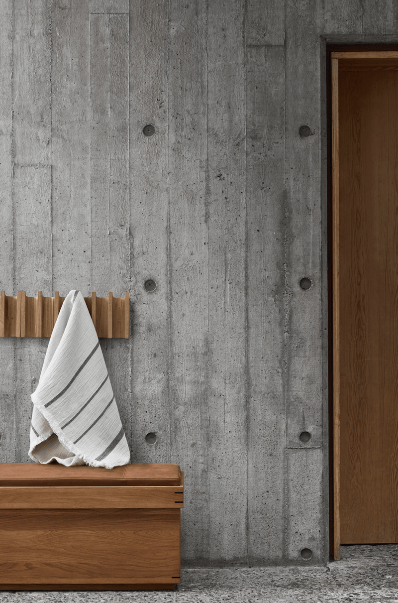 Column Coat Rack - Kristina Dam - Coat + Key Racks - Natural Oak - HORNE