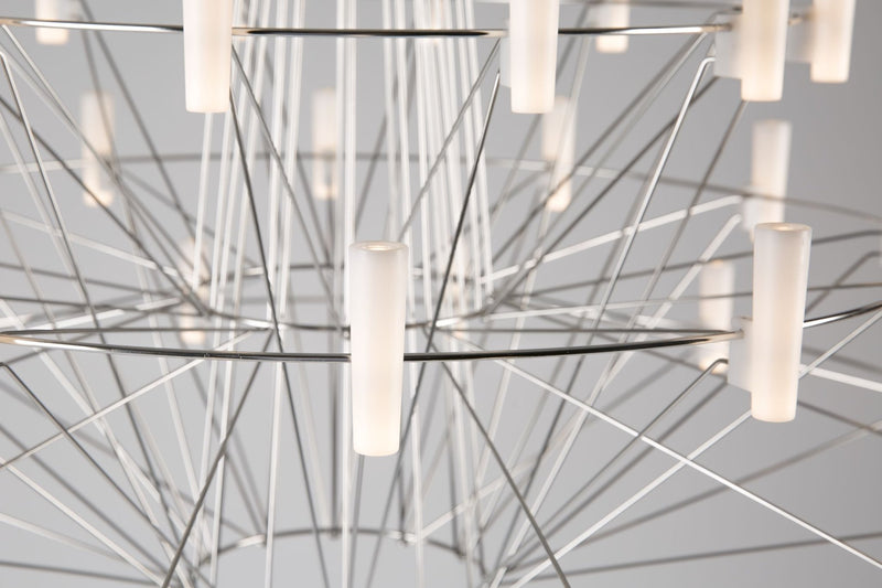 Coppélia Suspended Chandelier - Moooi - Chandeliers - Small - Black - HORNE