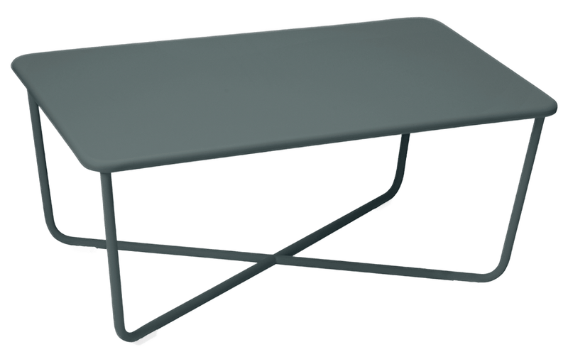 Croisette Low Table - Fermob - Outdoor Furniture - Honey Textured - HORNE