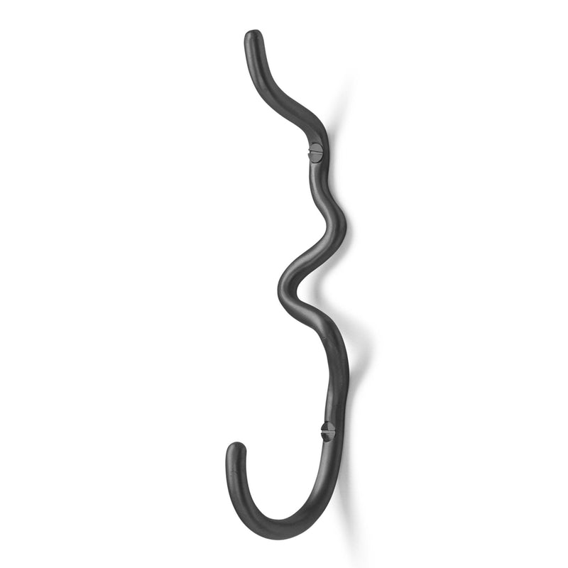 Curvature Hook - Ferm Living - Hangers & Hooks - Brass - HORNE